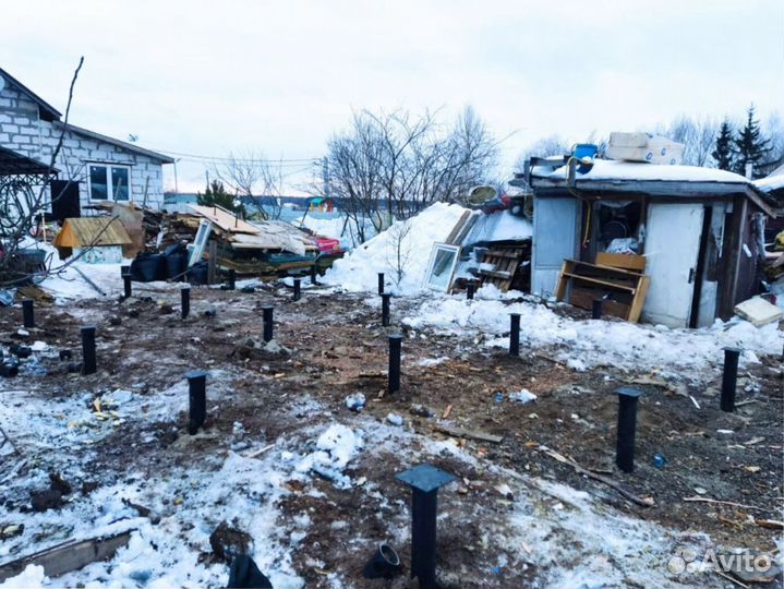 Винтовые сваи под ключ + монтаж