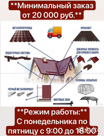 Профнастил в наличии