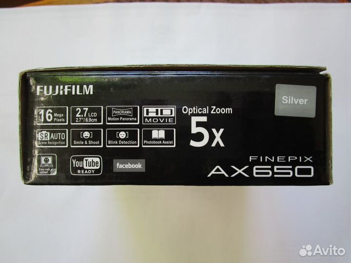 Компактный фотоаппарат fujifilm AX650