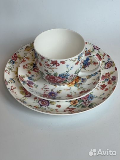 Чайное трио фарфор
