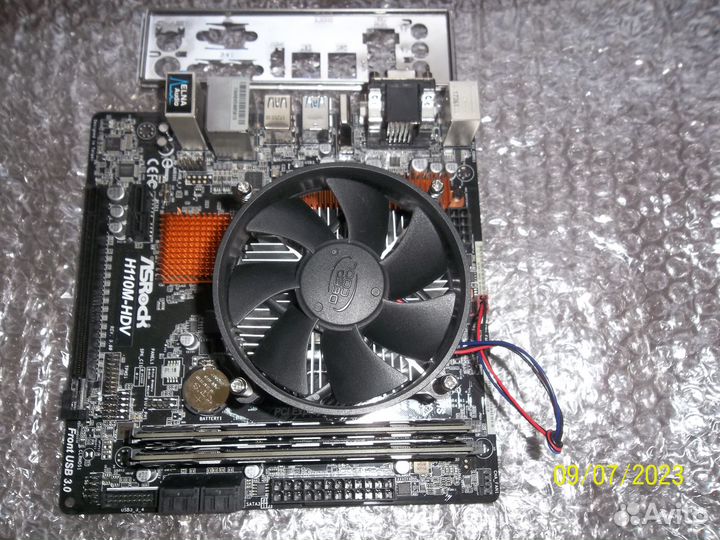 H110M-HDV+G4560+8GB