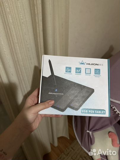 Графический планшет huion 420