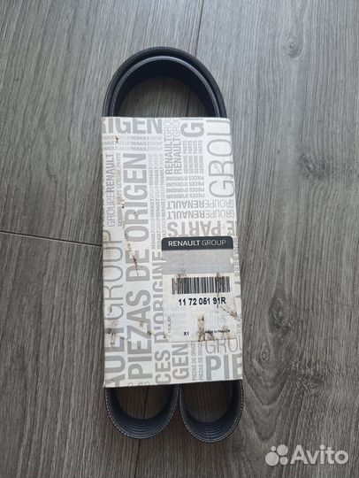 Ремень генератора для Renault Duster 6pk1199