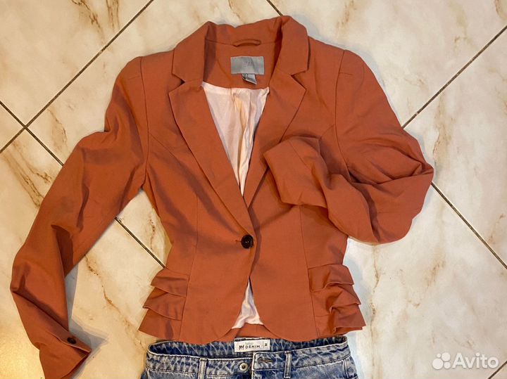 Жакет hm 34 приталенный