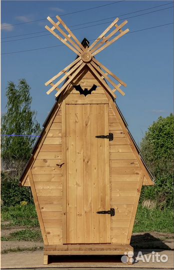 Дачный туалет с установкой HAT116