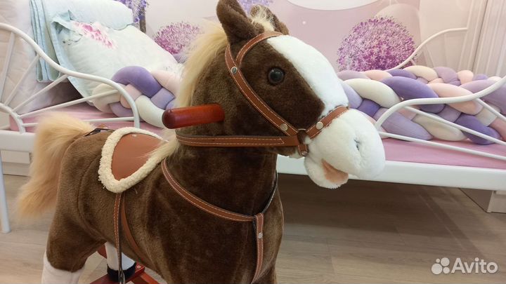 Детская качалка лошадь