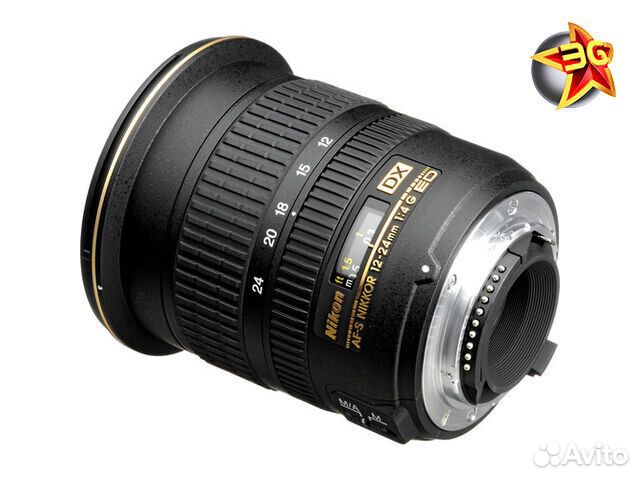 Объектив Nikon 12-24mm f/4G ED-IF AF-S DX Zoom-Nik