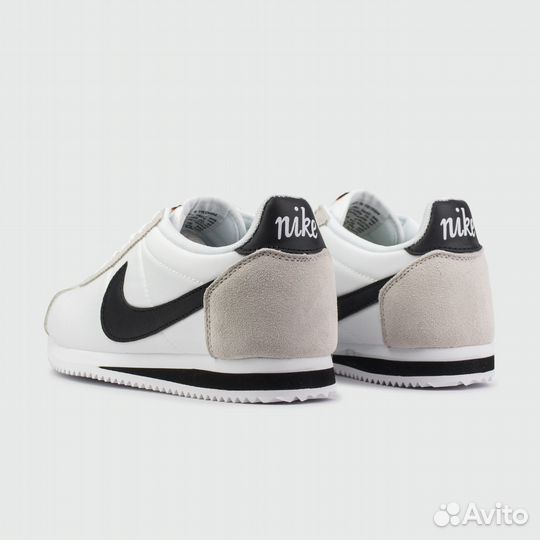 Nike Cortez Classic Nylon White Black