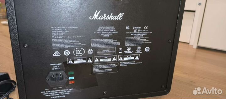 Комбоусилитель marshall code 25