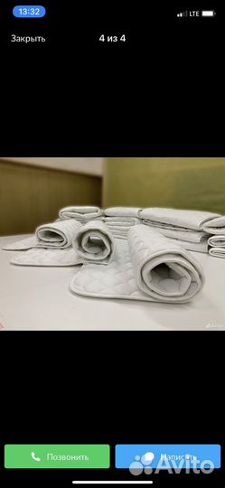 Топпер наматрасник. Тонкий матрас 80х190