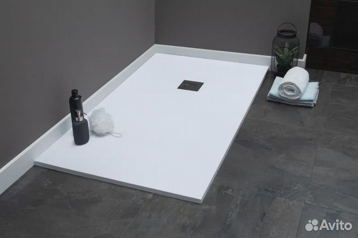 Душевой поддон Aquanet Pleasure 120x90 белый