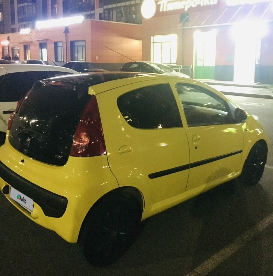 Peugeot 107: фото владельца