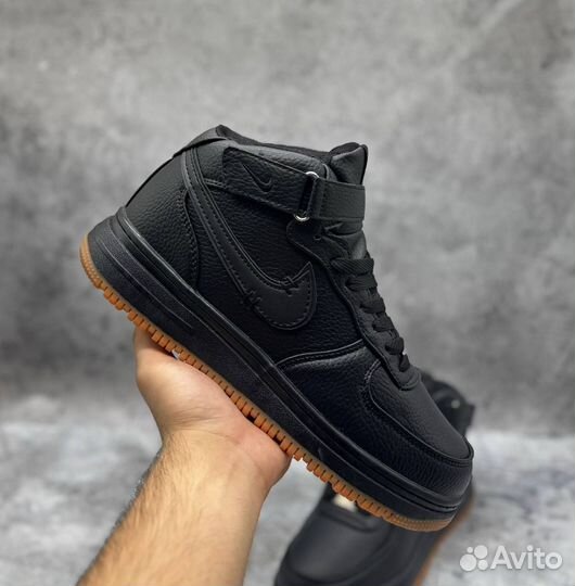 Мужские зимние кроссовки nike air force