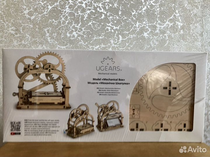 3-D пазлы Ugears новые
