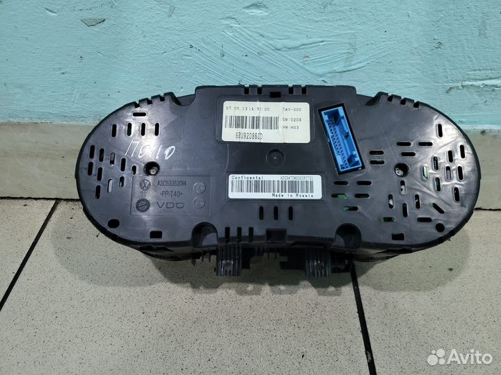 Щиток приборов Volkswagen Polo 5