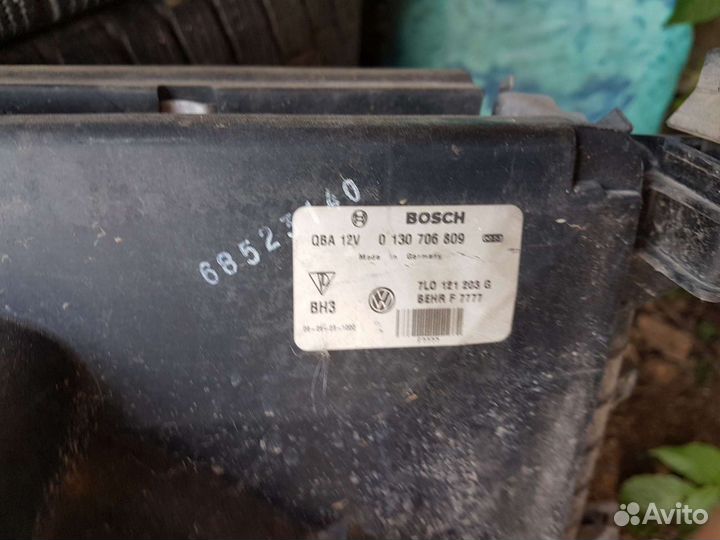 Диффузор радиаторв, Вентилятор Audi Q7 VW Touareg