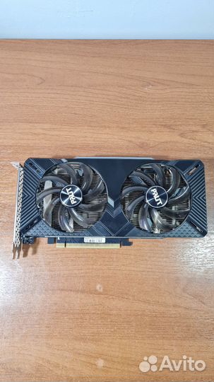Видеокарта Palit dual gtx 1660 ti gddr6 6gb