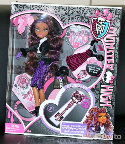 Monster high Clawdeen Wolf Sweet 1600 Клодин Вульф купить в Вологде ...