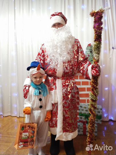 Костюм снеговика 110