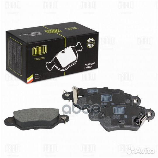 Колодки торм. для а/м Opel Astra G (98) /Zafira A