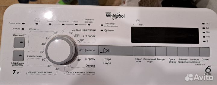 Стиральная машина с вертикальной загрузкой