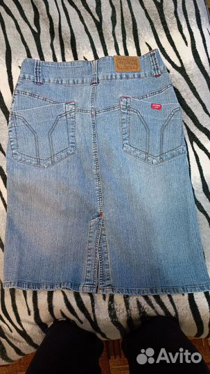 Юбка джинсовая