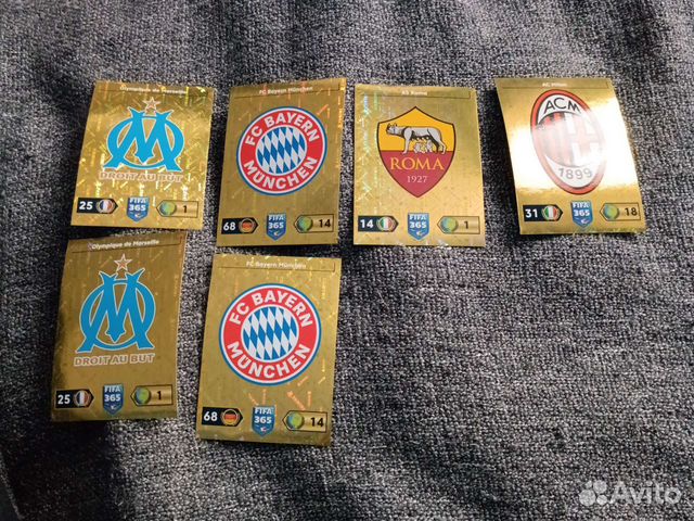 Наклейки с футболистами в альбом panini 2023