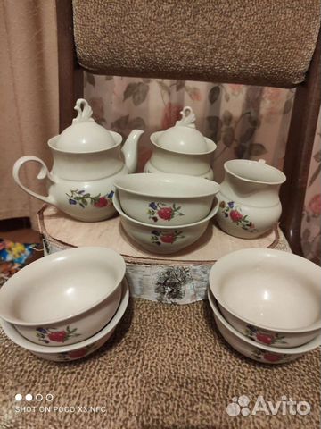 Чайный сервиз с пиалами