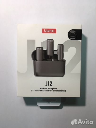 Беспроводной петличный микрофон Ulanzi J12