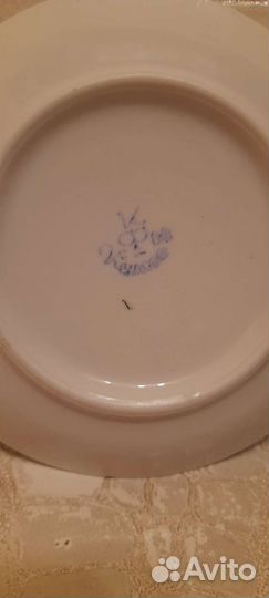 Чайная пара фарфор СССР