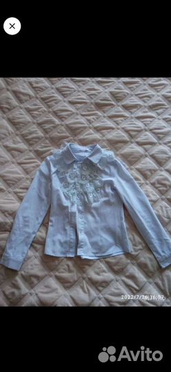 Рубашка школьная