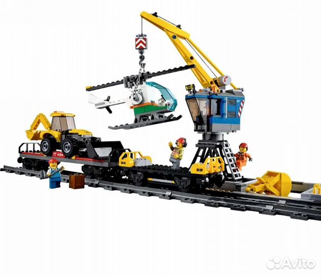 Конструктор 40022 Мощный грузовой поезд 60098 Lego