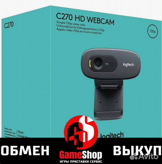 Logitech Веб-камера C270 HD