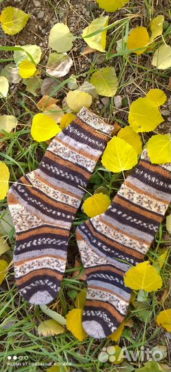 Носочки вязаные