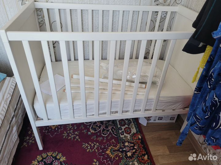 Кроватка для новорожденных sundvig бу