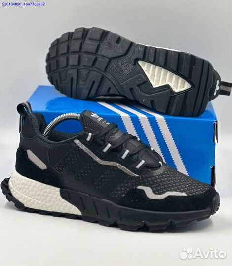 Кроссовки Adidas ZX 1000 Black (Арт.82699)