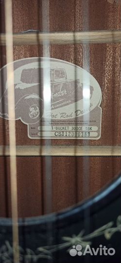 Электроакустическая гитара Fender T-Bucket 300CE