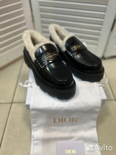 Лоферы christian dior оригинал 37,5