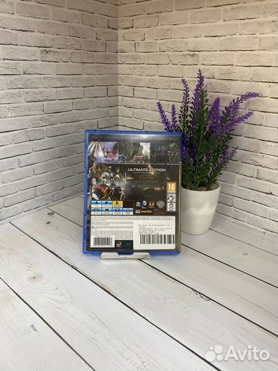 Диск PS4 Injustice gods among us