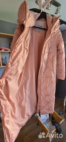 Пуховик, куртка зимние женские xs 40 размер