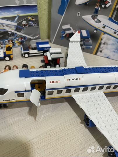 Lego Авиация Аэробус(в разобраном виде)