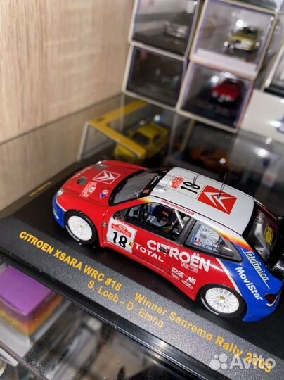 Citroen Xsara WRC Loeb 1:43 ixo models