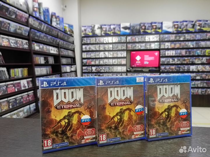 Doom Eternal PS4 (возможен обмен)