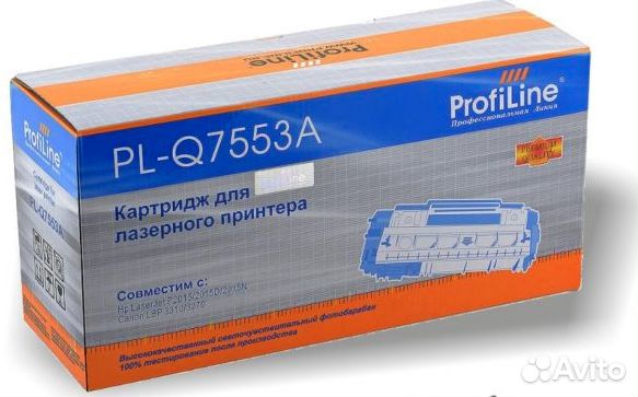 Q7553A PL Совместимый тонер-картридж ProfiLine