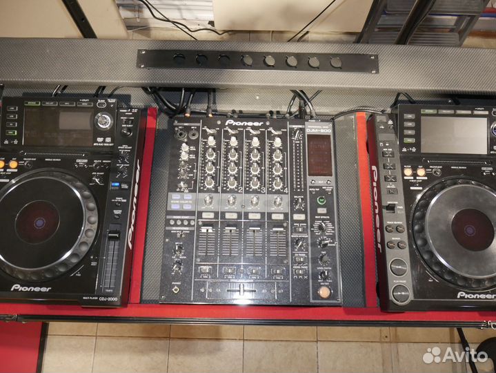 Pioneer CDJ-2000 + DJM-800 Dj-Комплект Ай-Шефф