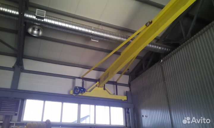 Опорный кран от завода с доставкой и установкой