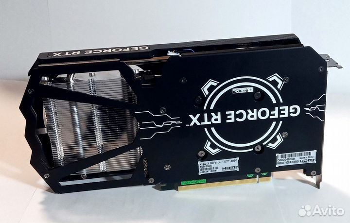Видеокарта KFA2 GeForce RTX 4060 X Black