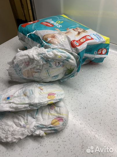 Подгузники трусики pampers 6