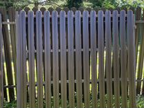Забор (ворота, калитка и столбы)