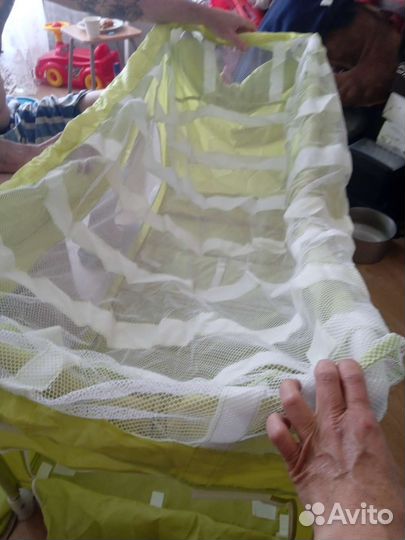 Детская кроватка манеж складная